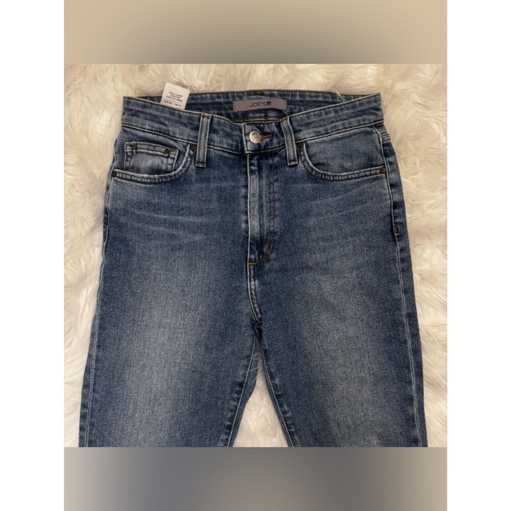 Joe’s Jeans High Rise Skinny Ankle Jeans Medium Wash Size 27 Stretch Denim - Picture 3 of 12